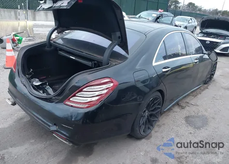 2016 Mercedes-Benz S 550 4Matic из США, поврежденный, VIN WDDUG8FB9GA261271